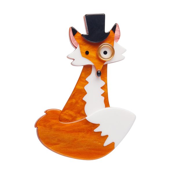 Felix the Fox brooch