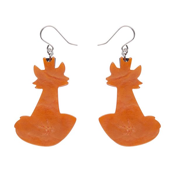 Felix the Fox drop earrings - Image 3