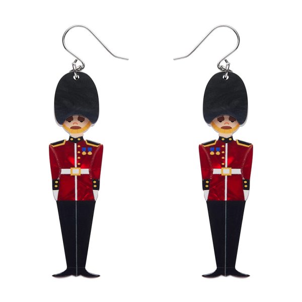 Changing of the Guard drop earrings