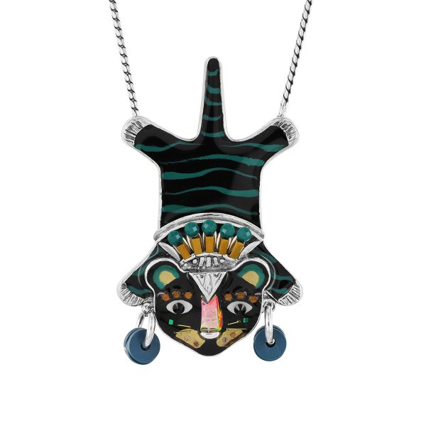 Taratata  Panther Cat  Necklace  long