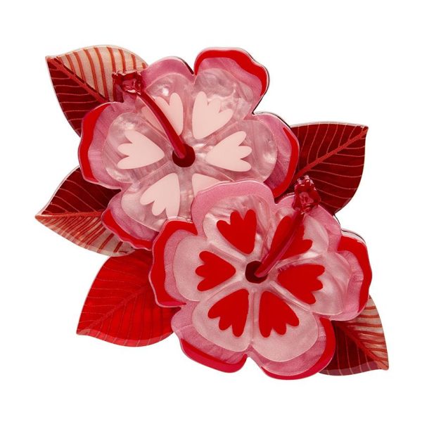 Halcyon Hibiscus brooch (2025)