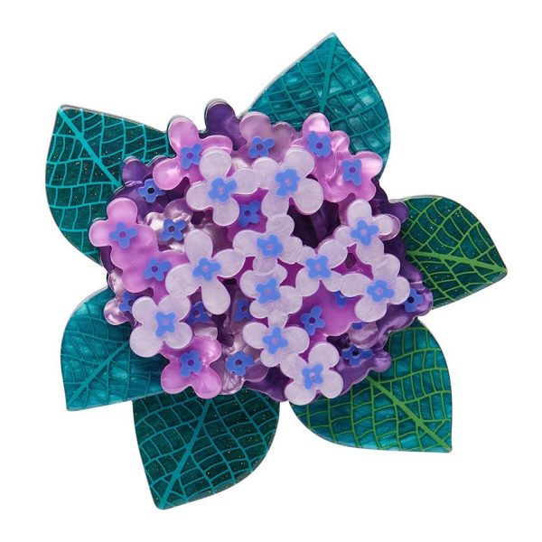 Heavenly Hydrangea brooch (2025)