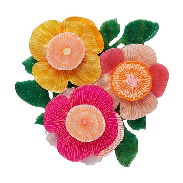 2025 Jocelyn Proust 10 piece FLOWER BROOCHES SET - Image 4