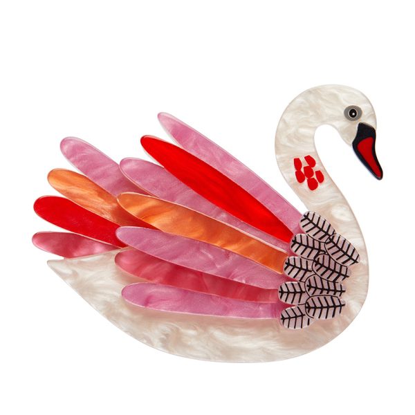 Serene Swan brooch (2025) - Image 2