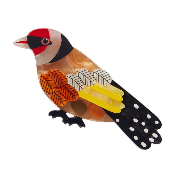 Go for Goldfinch brooch (2025) - Image 2