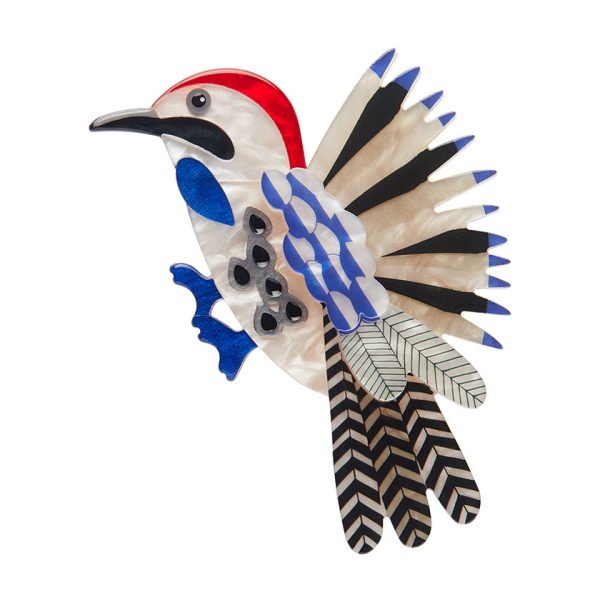 Wondrous Woodpecker brooch (2025) - Image 2