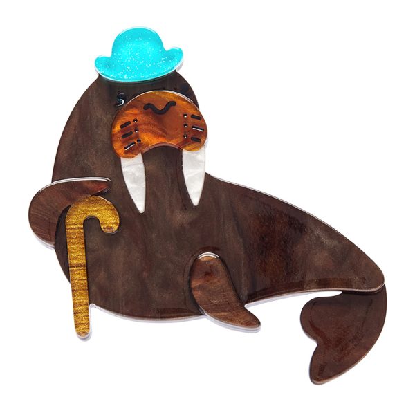 Old Man Walrus brooch (2025) - Image 2