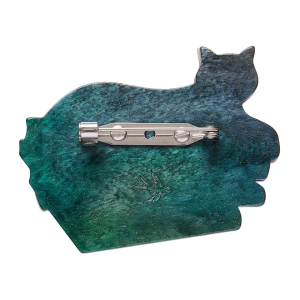 Cultured Cat  brooch (2025) - Image 2