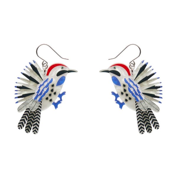 Wondrous Woodpecker drop earrings (2025) - Image 2