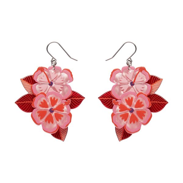 Halcyon Hibiscus drop earrings (2025) - Image 2