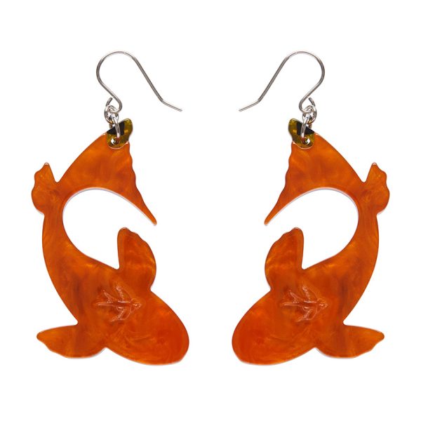 Playing Koi  earrings (2025) - Image 3