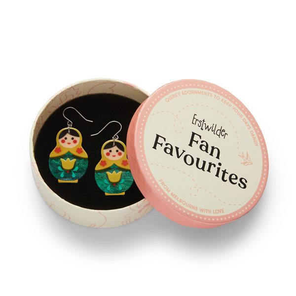 Matryoshka Memories Toy earrings (2025) - Image 3