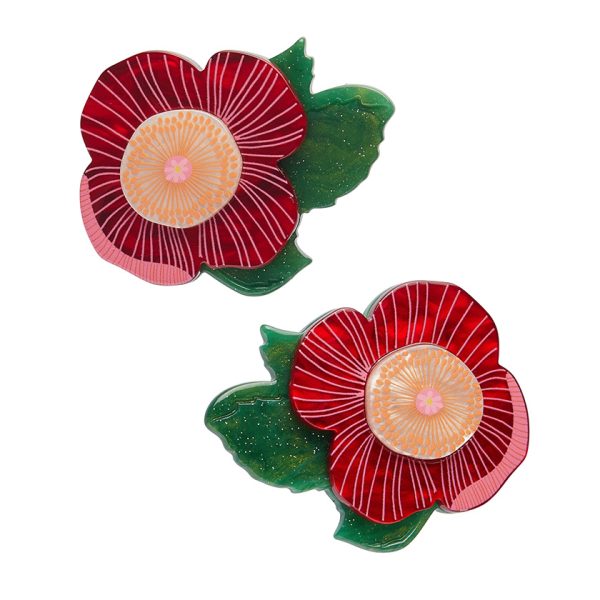 Pretty Poppies hair clips(2025) - Image 2