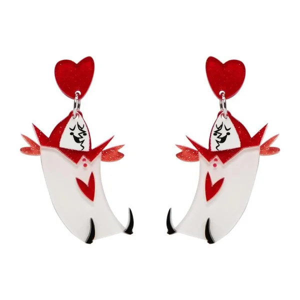 The Knave of Hearts stud drop earrings 2021