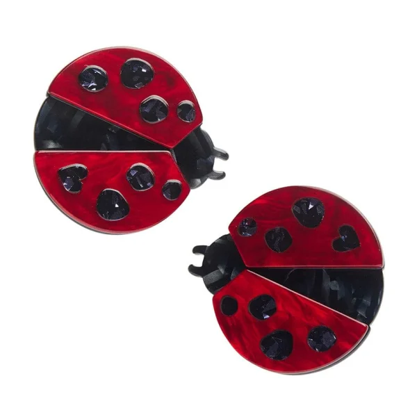 Lou-Lou Lady Bug Hair/Cardigan clips 2022 (