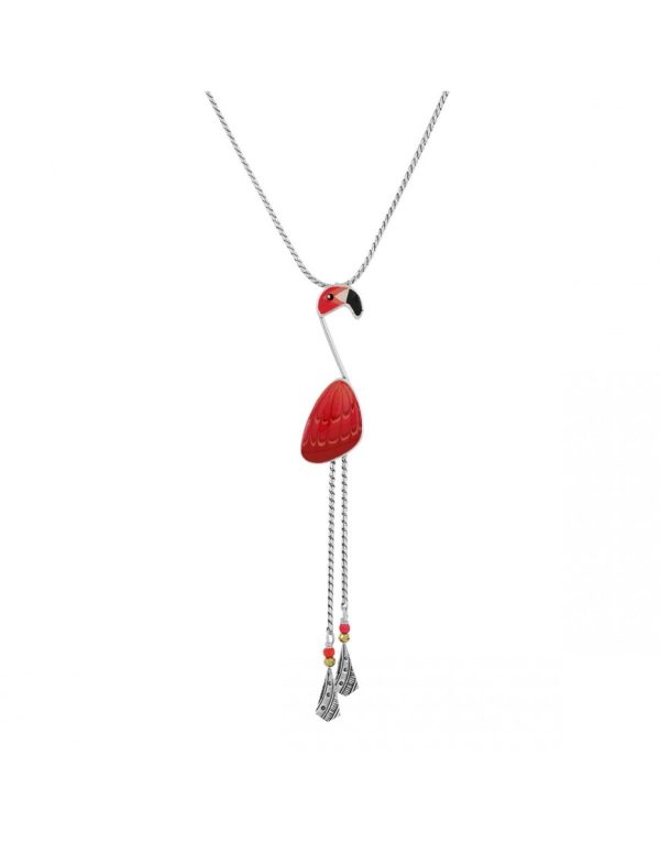 Taratata Pays De Merveilles - Flamingo necklace