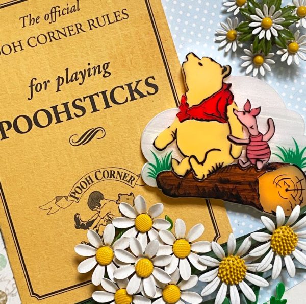 Lipstick and Chrome - Pooh and Piglet brooch (boxed) - Image 2