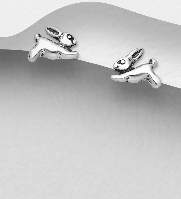 925 Sterling - Bunny Stud earrings