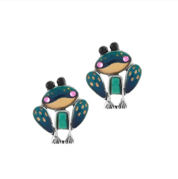 Taratata Rainette Frog stud earrings