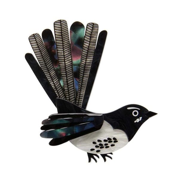 Silly Willy Wagtail brooch 2021