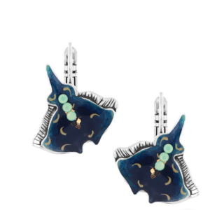 Taratata Dormeuses Abysses - Stingray earrings