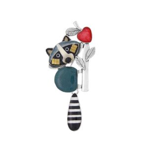 Taratata Racoon Lover brooch 2025