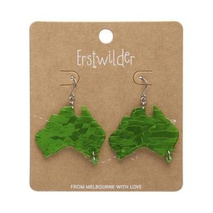 Australia Drop essential earrings Green 2025