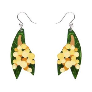Golden Wattle drop earrings 2025
