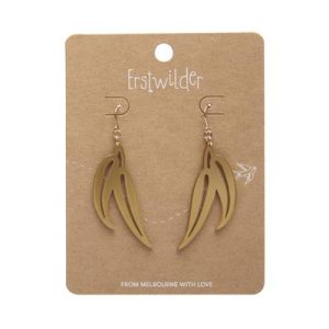 Gumleaf Drop essential earrings GOLD 2025