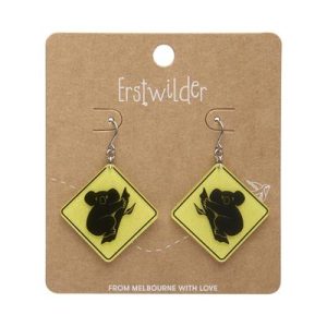 Koala Sign Drop essential earrings 2025