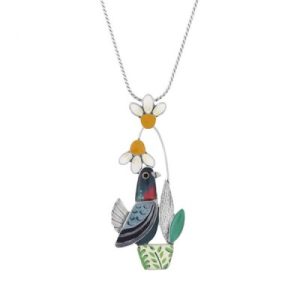 Taratata Le Facteur Pigeon Long Necklace