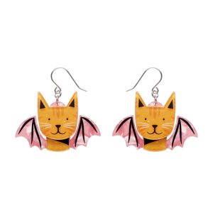 Winged Kitty Drop Earrings (2025)