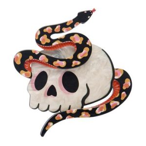 Macabre Memento brooch 2025