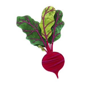 Beet the Odds brooch 2025