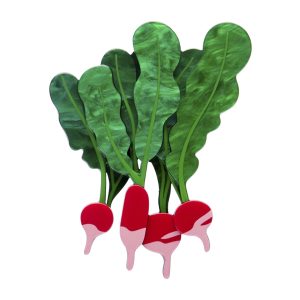 Radish Remedy brooch 2025