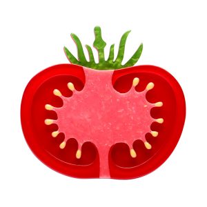 Tomato Time brooch 2025