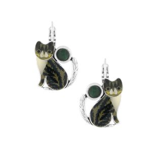 Taratata Dormeuses Tabby (small leverback earrings)