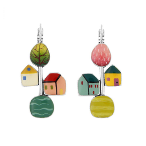 Taratata Dormeuses Mon Petite Village (leverback)