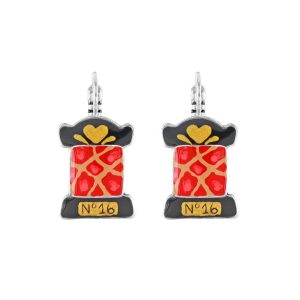 Taratata Dormeuses Ruban (red spool leverback) 2025