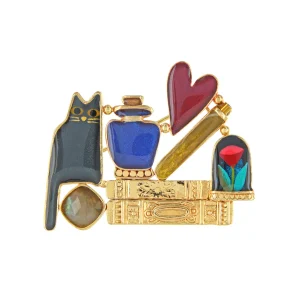 Taratata Broche Magic (magic cat brooch)