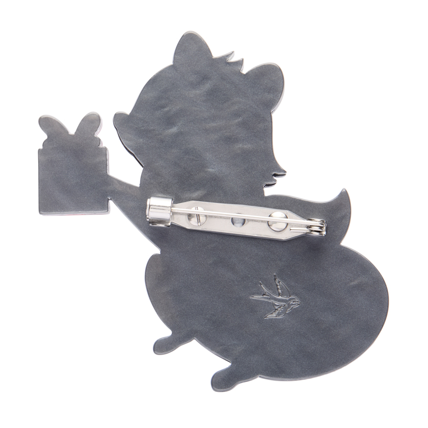 Rhi Rhi the Racoon brooch 2025 - Image 2