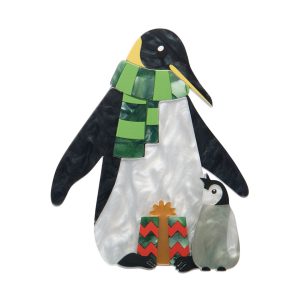 Paddy and Pip the Penguins brooch 2025