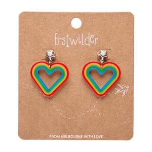 Heart Rainbow Stud Essential Earrings 2025