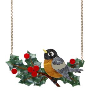 Ruby the Robin Necklace 2025