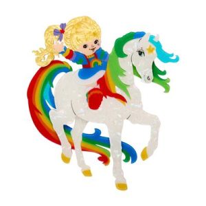 Rainbow Brite and Starlite wall hanging 2025