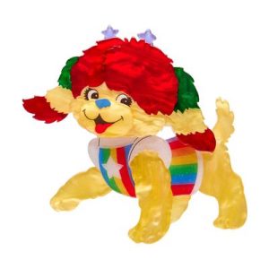 Puppy Brite brooch 2025