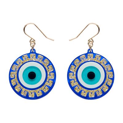 Evil Eye Amulet Drop Earrings 2026