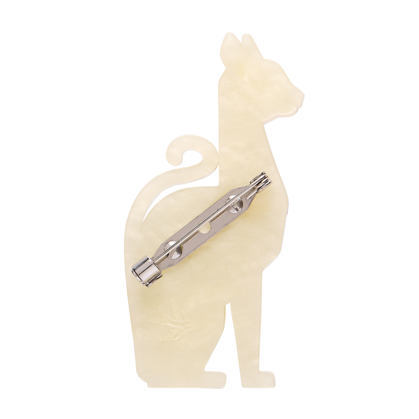 Bastet the Protector (white) brooch 2026 - Image 3