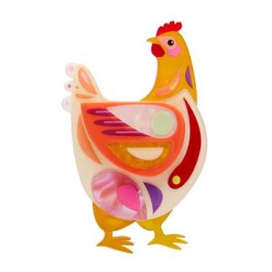 Bessie the Chicken  brooch 2026