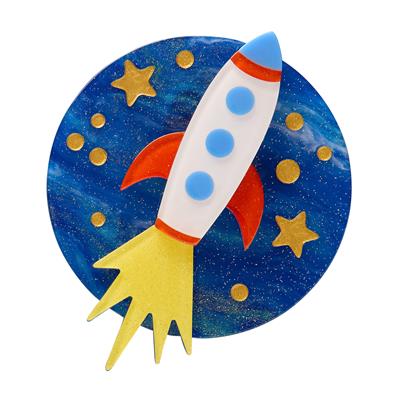 Blast Off brooch 2026
